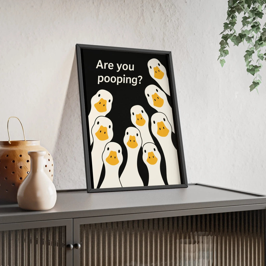 Curious Ducks and Bold Question