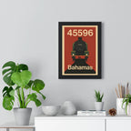 45596 Bahamas Steam Train Poster – Heritage Railway Wall Art Print