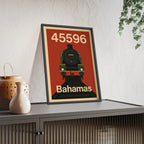 45596 Bahamas Steam Train Poster – Heritage Railway Wall Art Print