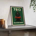 Erlestoke Manor 7812 Steam Train Poster – Classic British Rail Wall Art