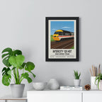 InterCity 125 HST Poster | High Speed Train Wall Art