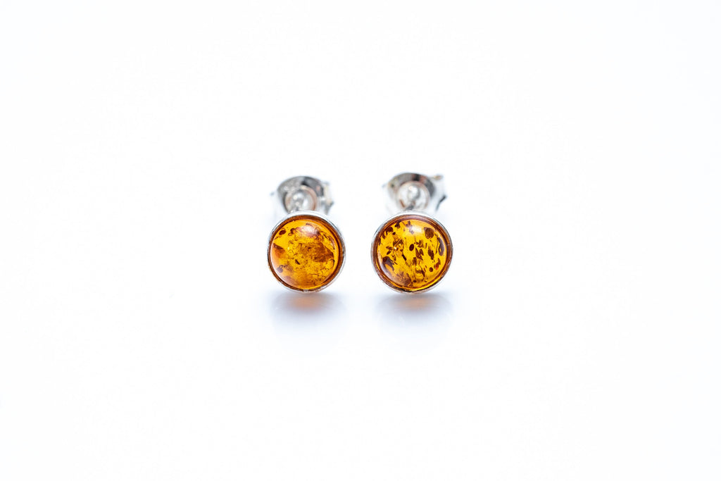 ESSENTIALS Mini Amber Stud Earrings (PRE-ORDER)