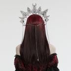 Punk Rave Nicandra Gothic Skull Crown