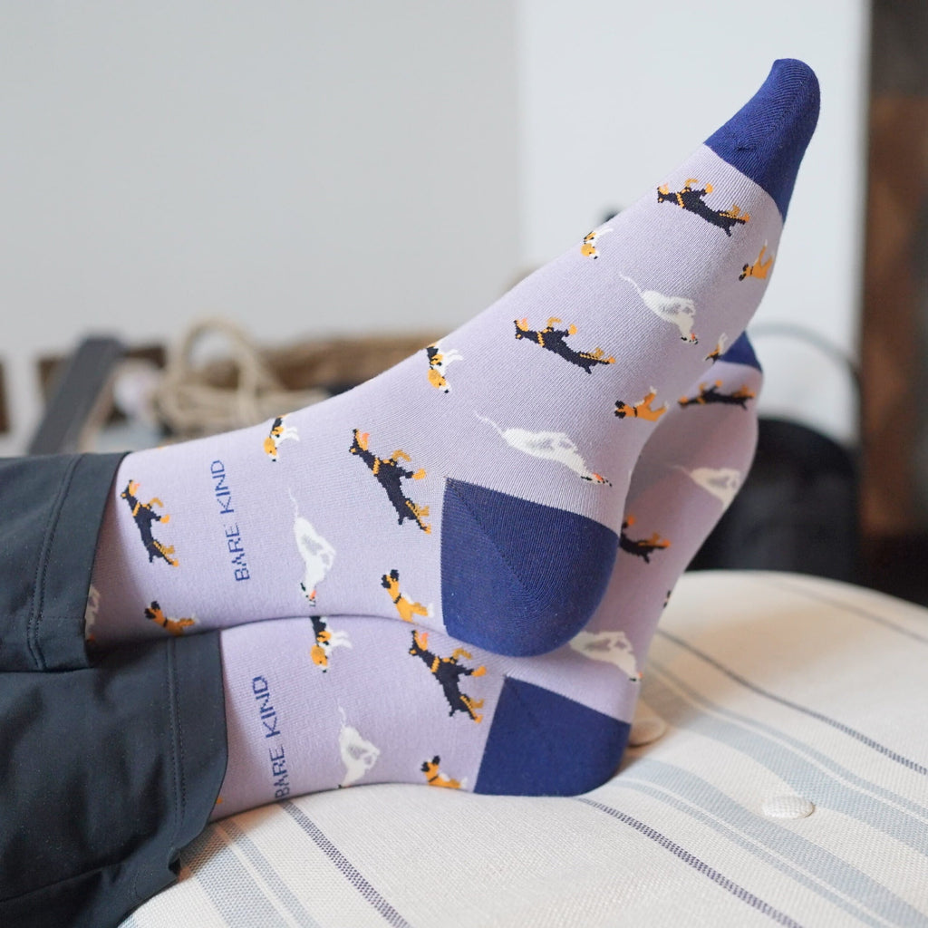 Purple Lover 3 Bamboo Sock Set