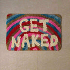 Rainbow Get Naked Bath Mat