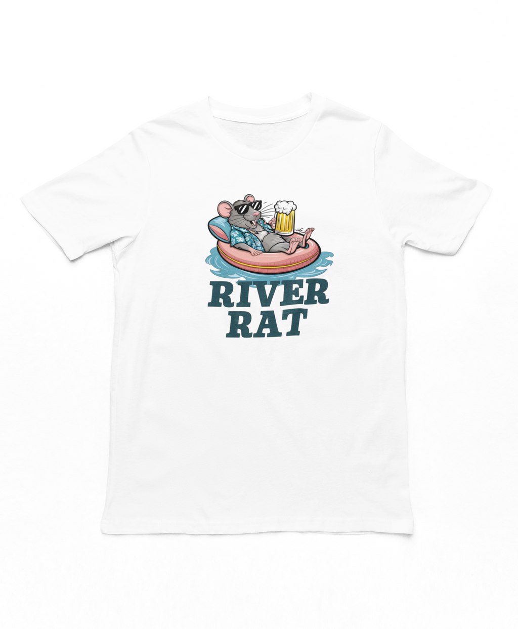 River Rat T-Shirt White