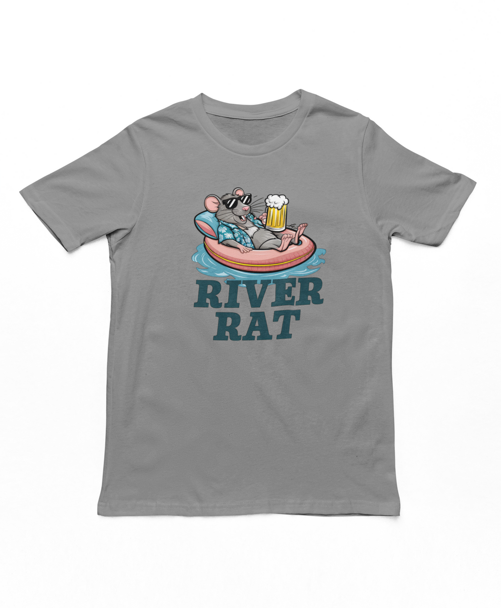 River Rat T-Shirt Charcoal