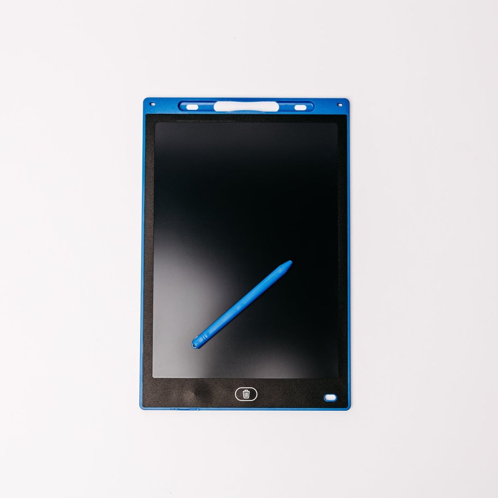 SketchPad - Portable Fun Drawing Doodle Board Blue Tablet & Free Accessory Pack 16"
