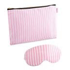 Satin Sleep Mask & Accessories Bag Set - Various Prints