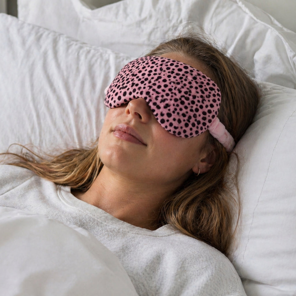 Soothing Lavender Set - Pink Dalmatian Print