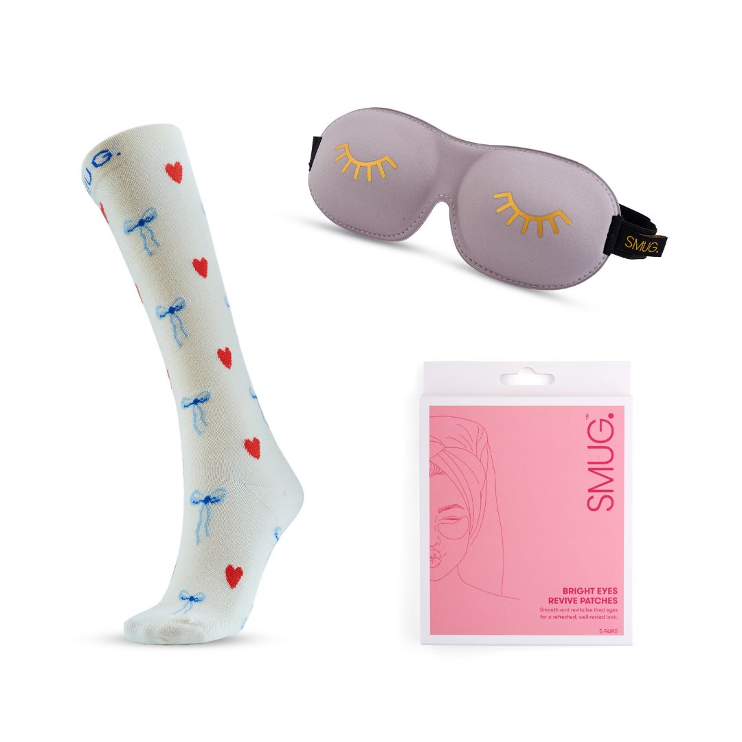 In-Flight Comfort Set Bows & Hearts