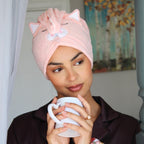 Novelty Hair Towel Wrap, Piggy