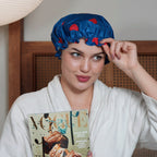 Shower Cap - Loveheart Print