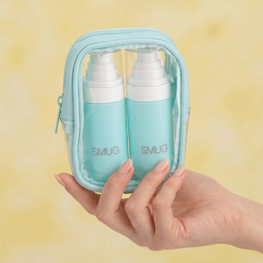 Travel Spray Bottle Set - Mint Green