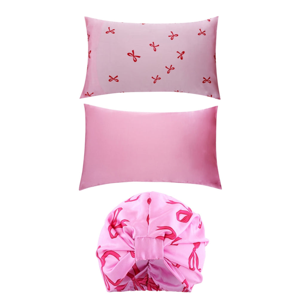 Overnight Glow Set – Various Prints Pink Bows