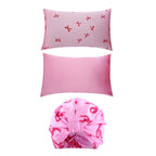 Overnight Glow Set – Various Prints Pink Bows