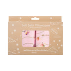 Soft Satin Pillowcase Set, Blush Meadow