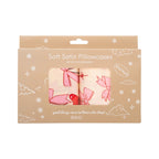 Soft Satin Pillowcase Set, Cherry Bows