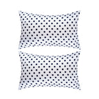 Soft Satin Pillowcase Set, Pin-Up Polka Dot
