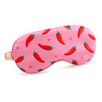 Satin Sleep Mask - Chilli Pepper Print