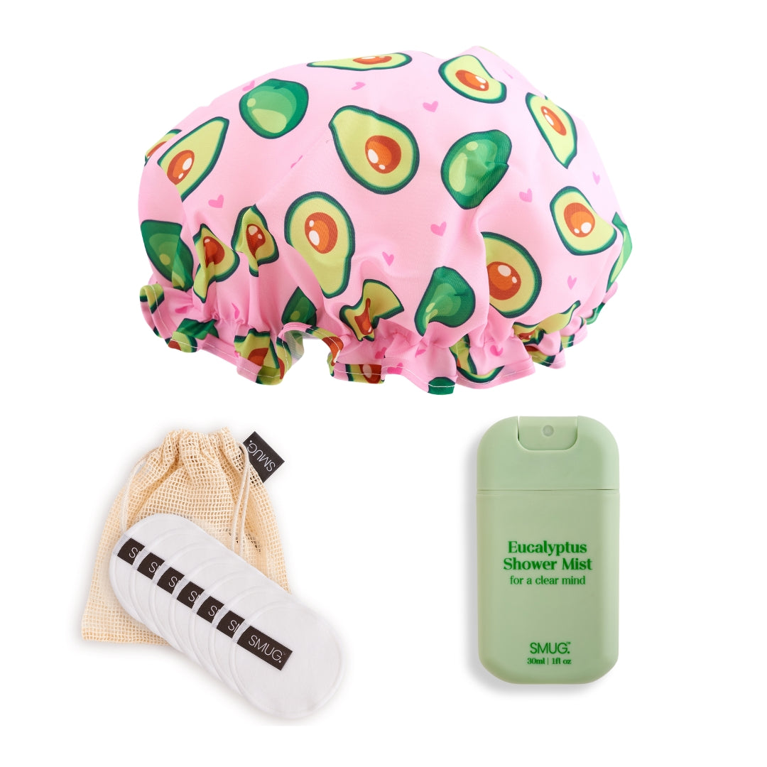 Shower & Spa Set - Various Prints Avocado