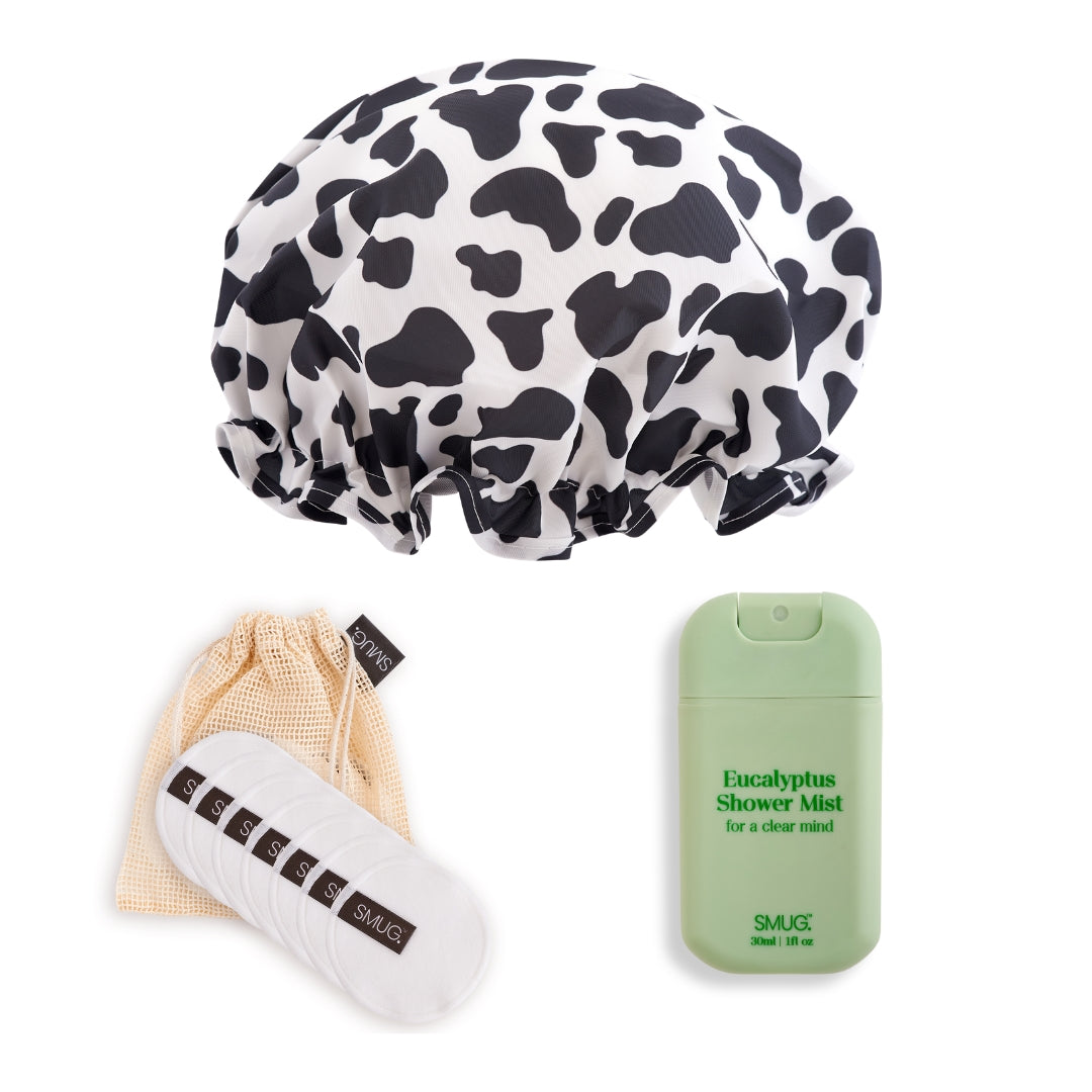 Shower & Spa Set - Various Prints Cow