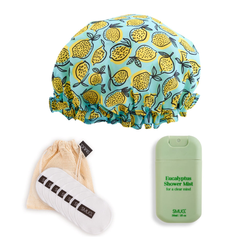Shower & Spa Set - Various Prints Lemon