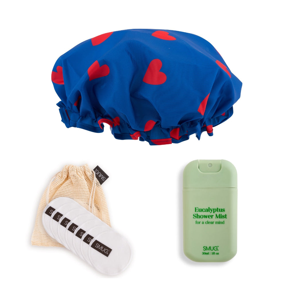 Shower & Spa Set - Various Prints Loveheart