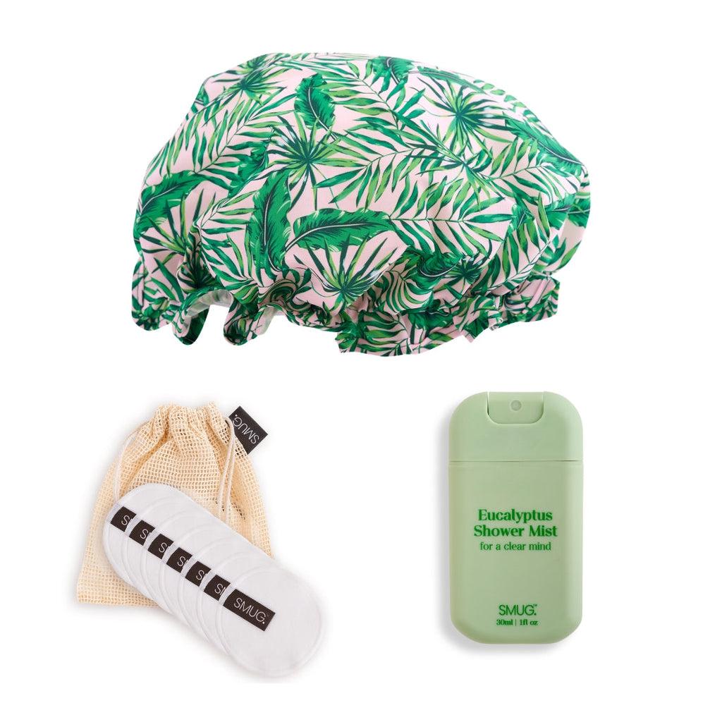 Shower & Spa Set - Various Prints Palm