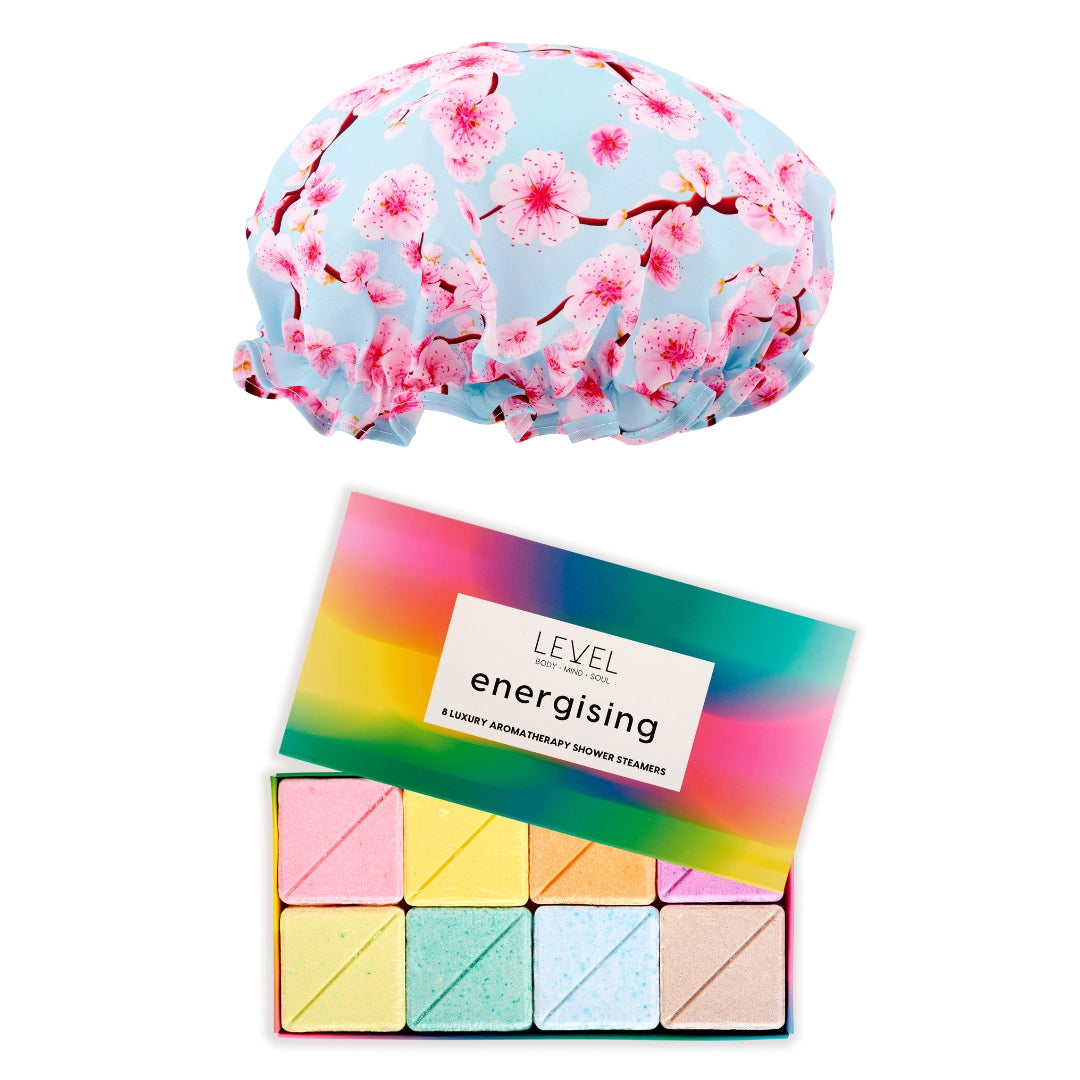 Shower Sanctuary Set - Various Prints Cherry Blossom