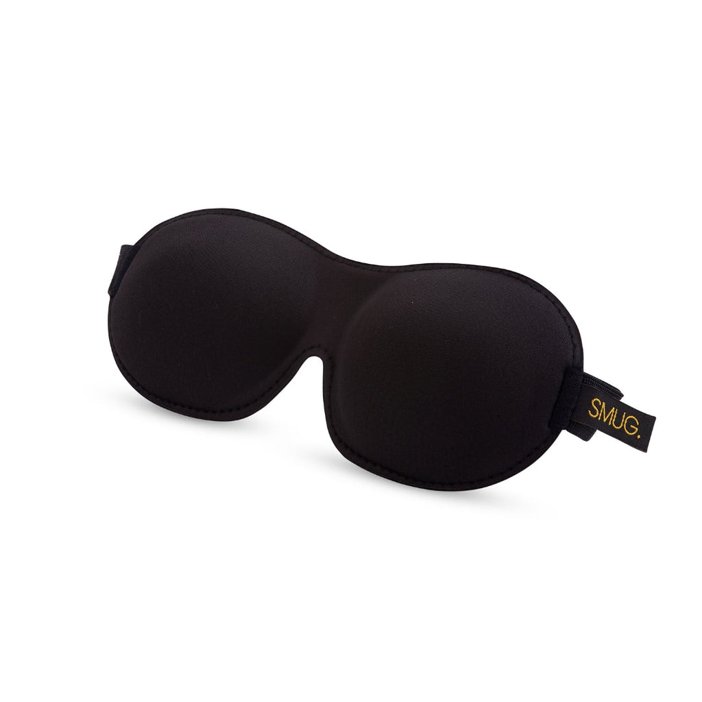 Contoured 3D Blackout Sleep Mask - Black Sleep Mask Only