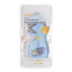Contoured 3D Blackout Sleep Mask, Butterflies