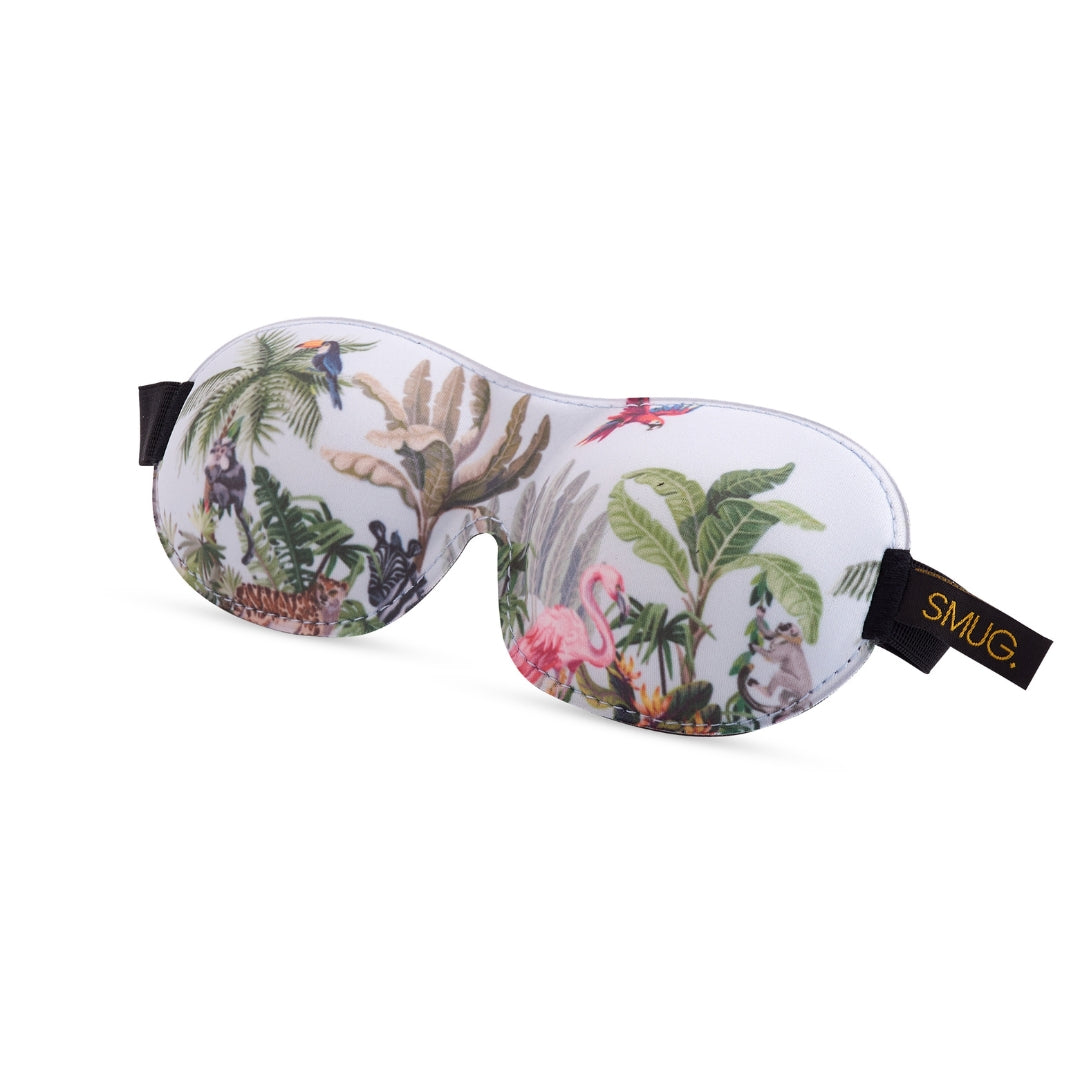 Contoured 3D Blackout Sleep Mask - Jungle Print Sleep Mask Only