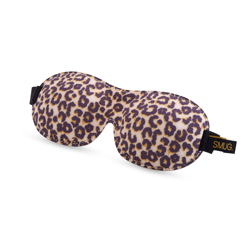 Contoured 3D Blackout Sleep Mask - Leopard Print Sleep Mask Only