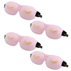 Contoured Sleep Mask Multipack Sets - Various Designs Wink Baby Pink