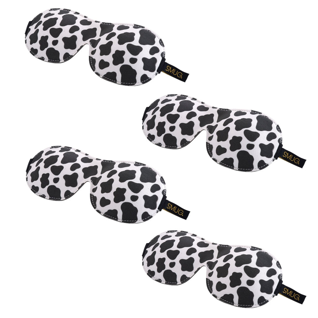 Contoured Sleep Mask Multipack Sets - Various Designs Cow