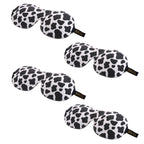 Contoured Sleep Mask Multipack Sets - Various Designs Cow