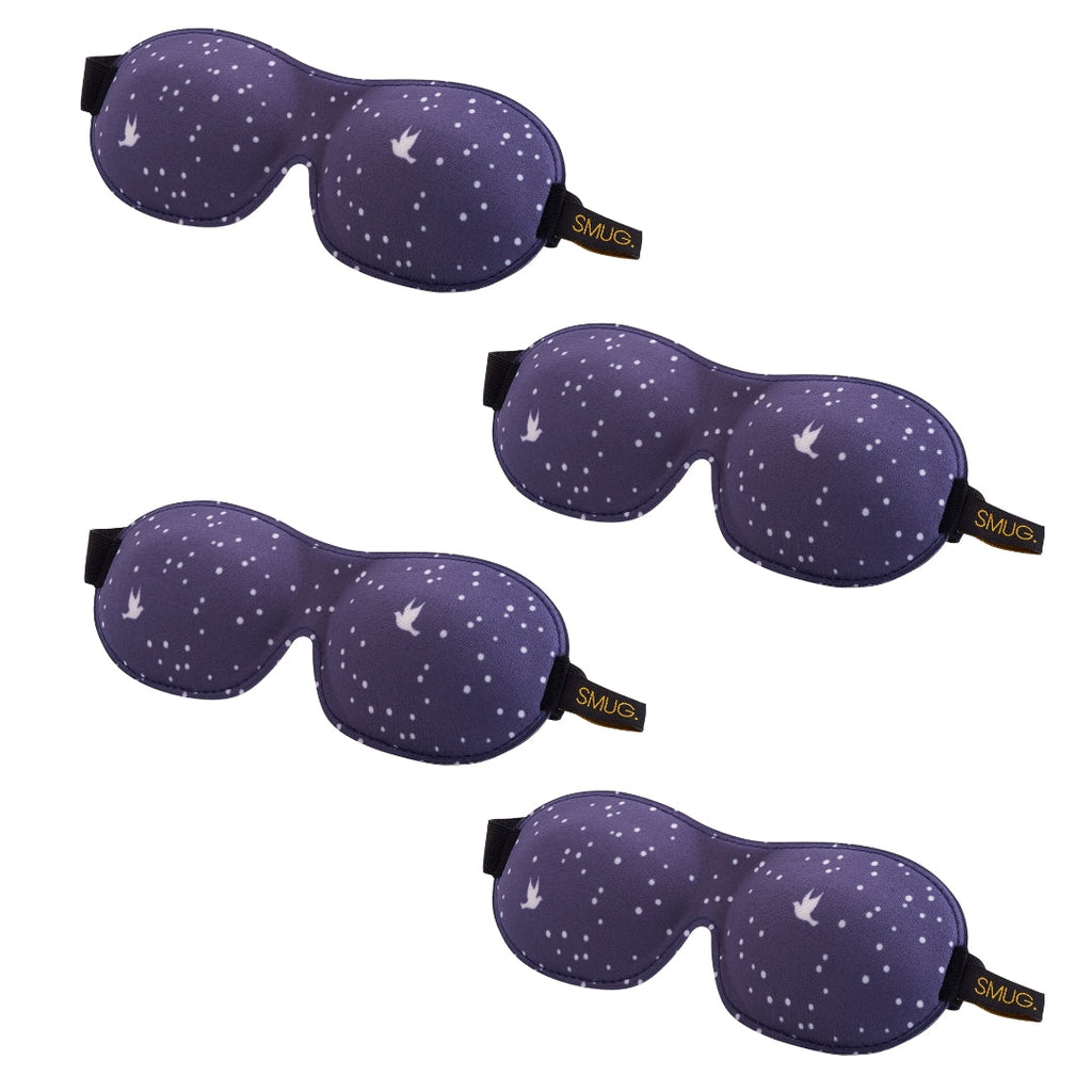 Contoured Sleep Mask Multipack Sets - Various Designs Night Sky
