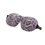 Contoured 3D Blackout Sleep Mask - Snake Print Sleep Mask Only