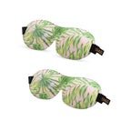 Contoured Sleep Mask Twin Pack Sets - Various Designs Palm