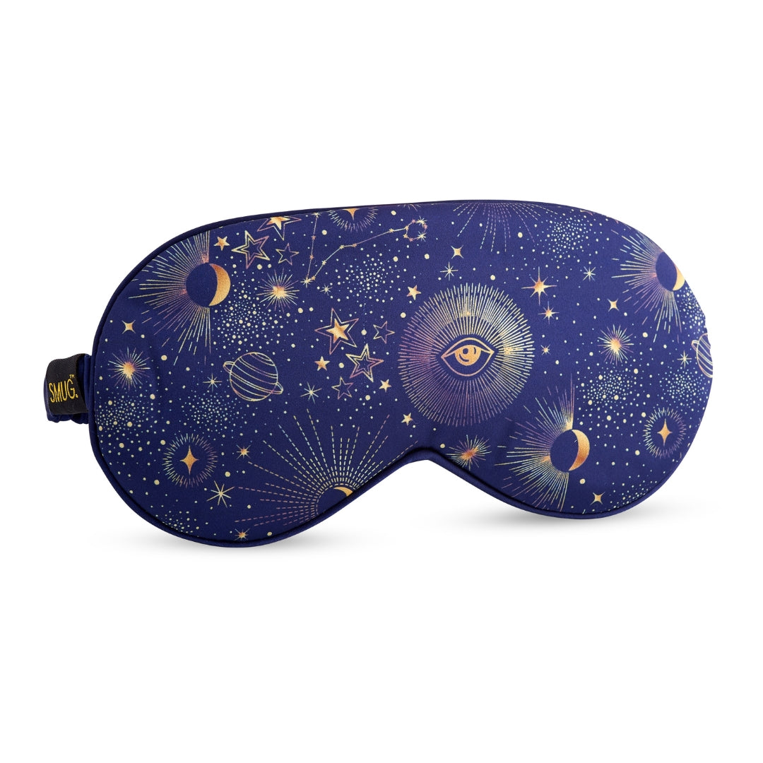 Satin Sleep Mask - Blue Celestial Sleep Mask Only