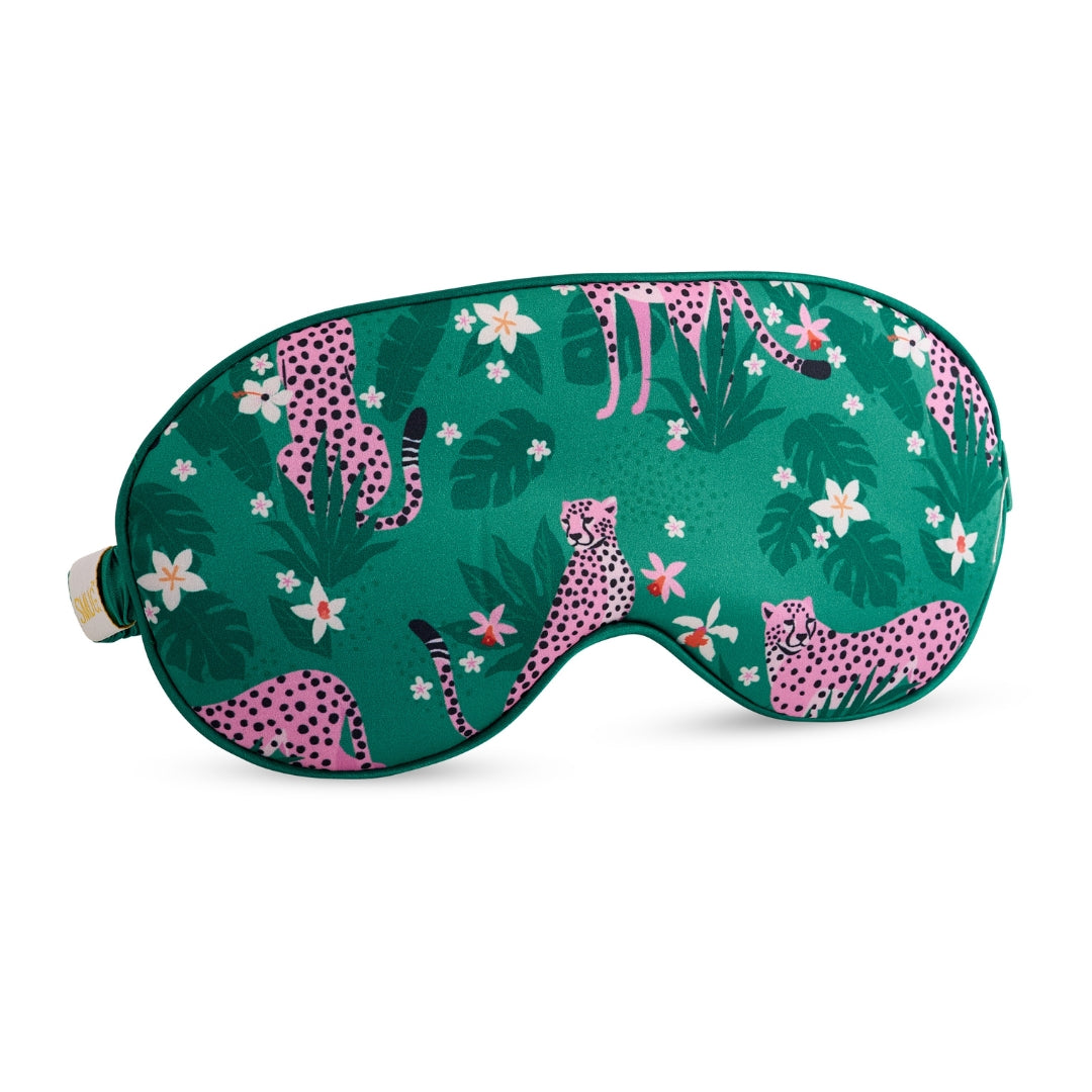 Satin Sleep Mask - Cheetah Print Sleep Mask Only