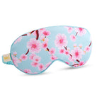 Satin Sleep Mask - Cherry Blossom Print Sleep Mask Only