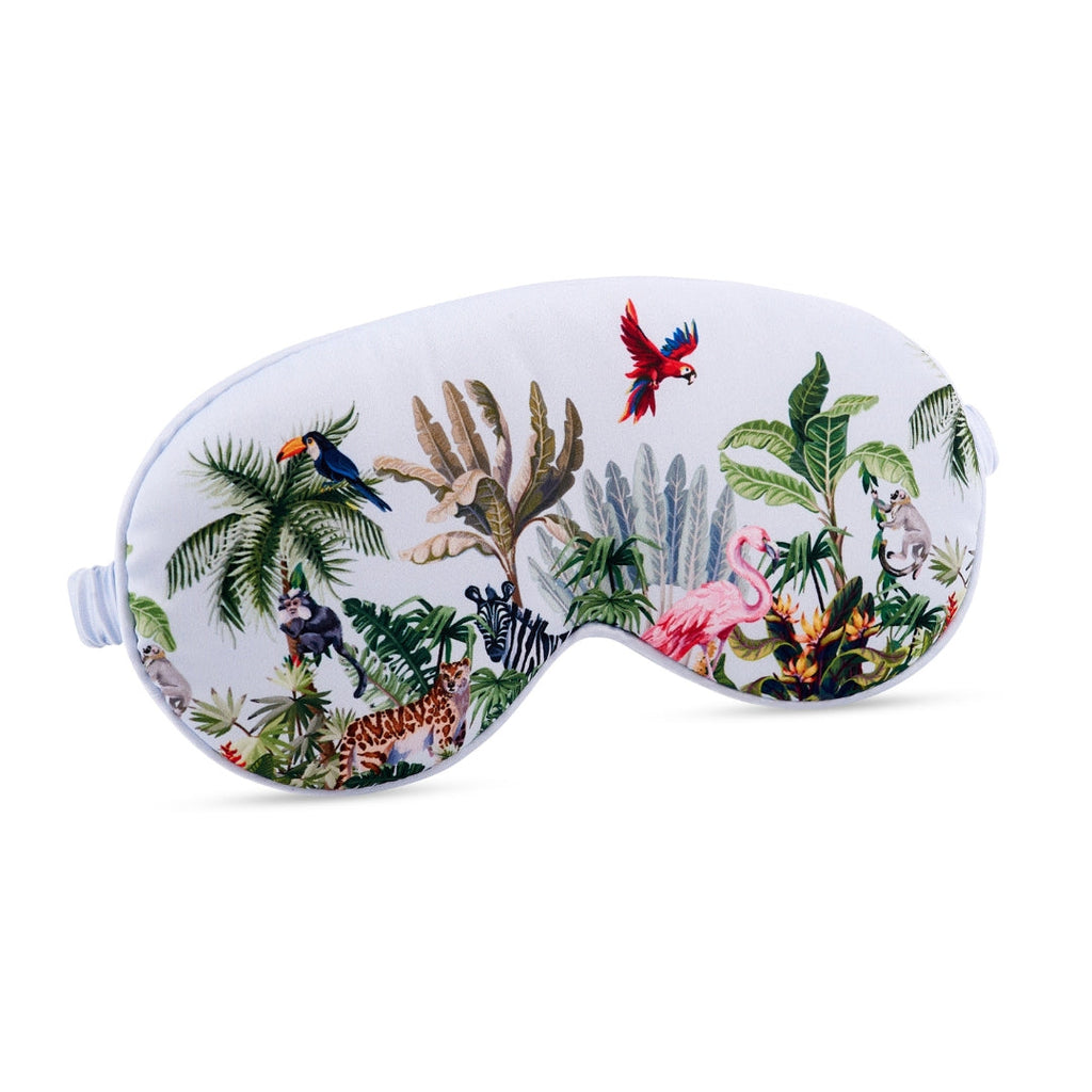 Satin Sleep Mask - Jungle Print Sleep Mask Only
