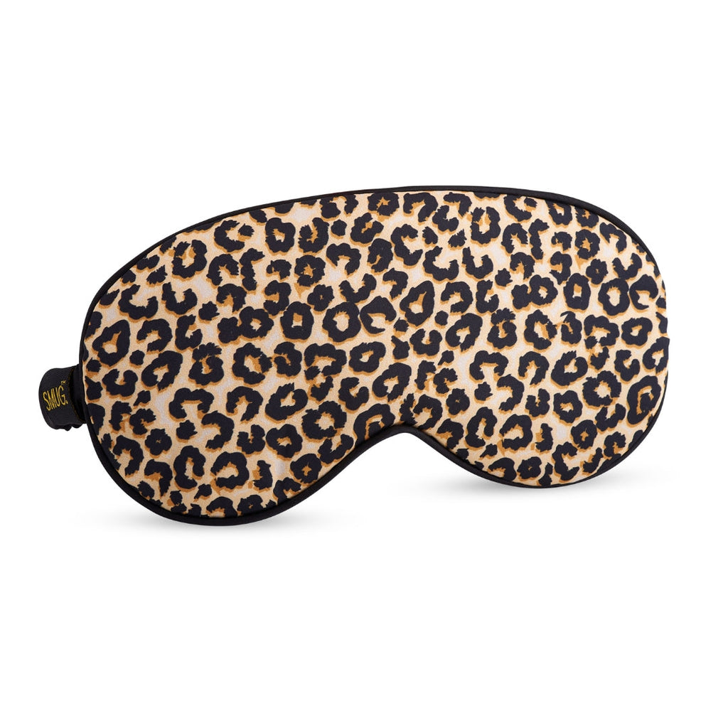 Satin Sleep Mask - Leopard Print Sleep Mask Only