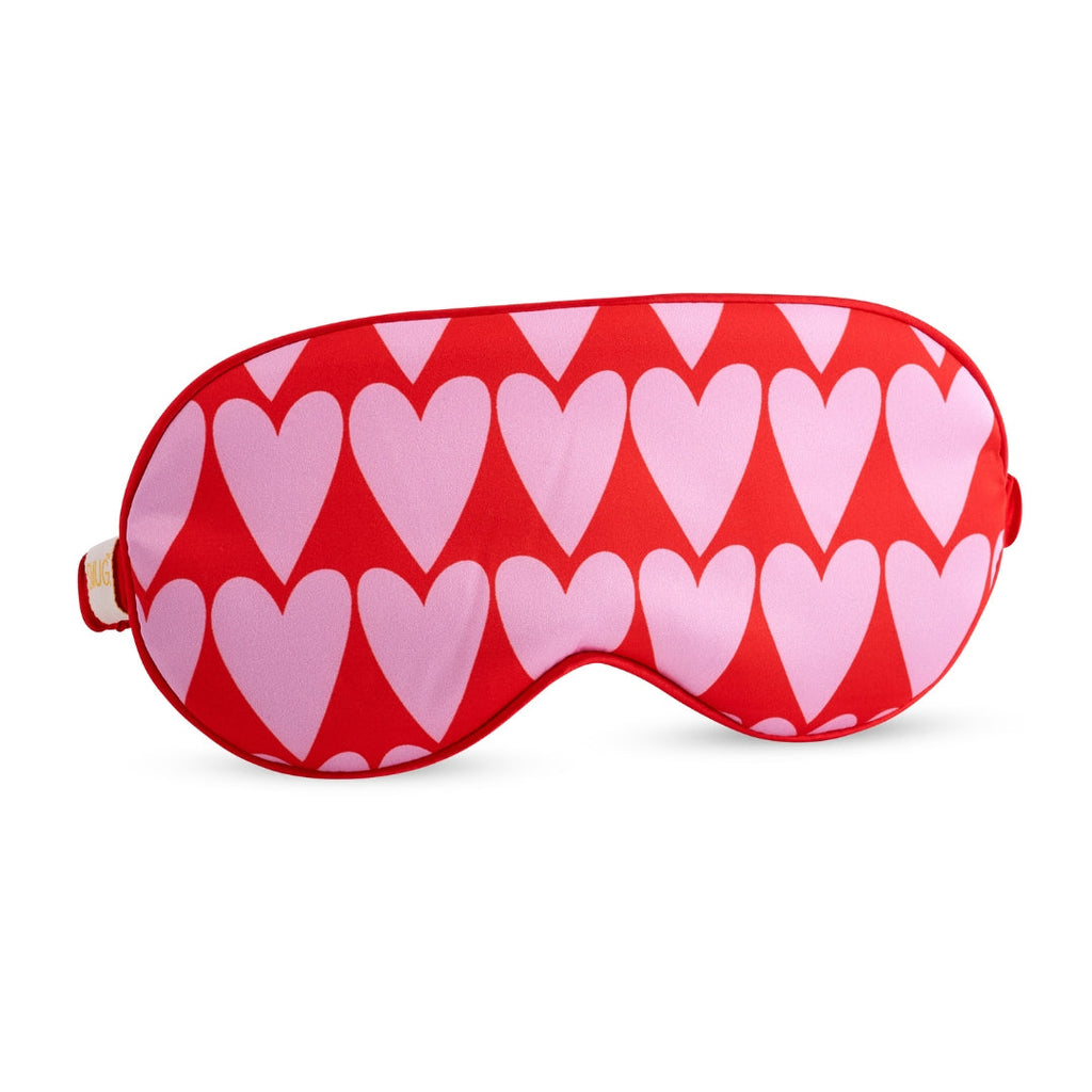 Satin Sleep Mask - Longheart Print Sleep Mask Only
