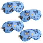Satin Sleep Mask Multipack Sets - Various Designs Butterflies