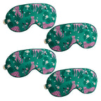 Satin Sleep Mask Multipack Sets - Various Designs Cheetah