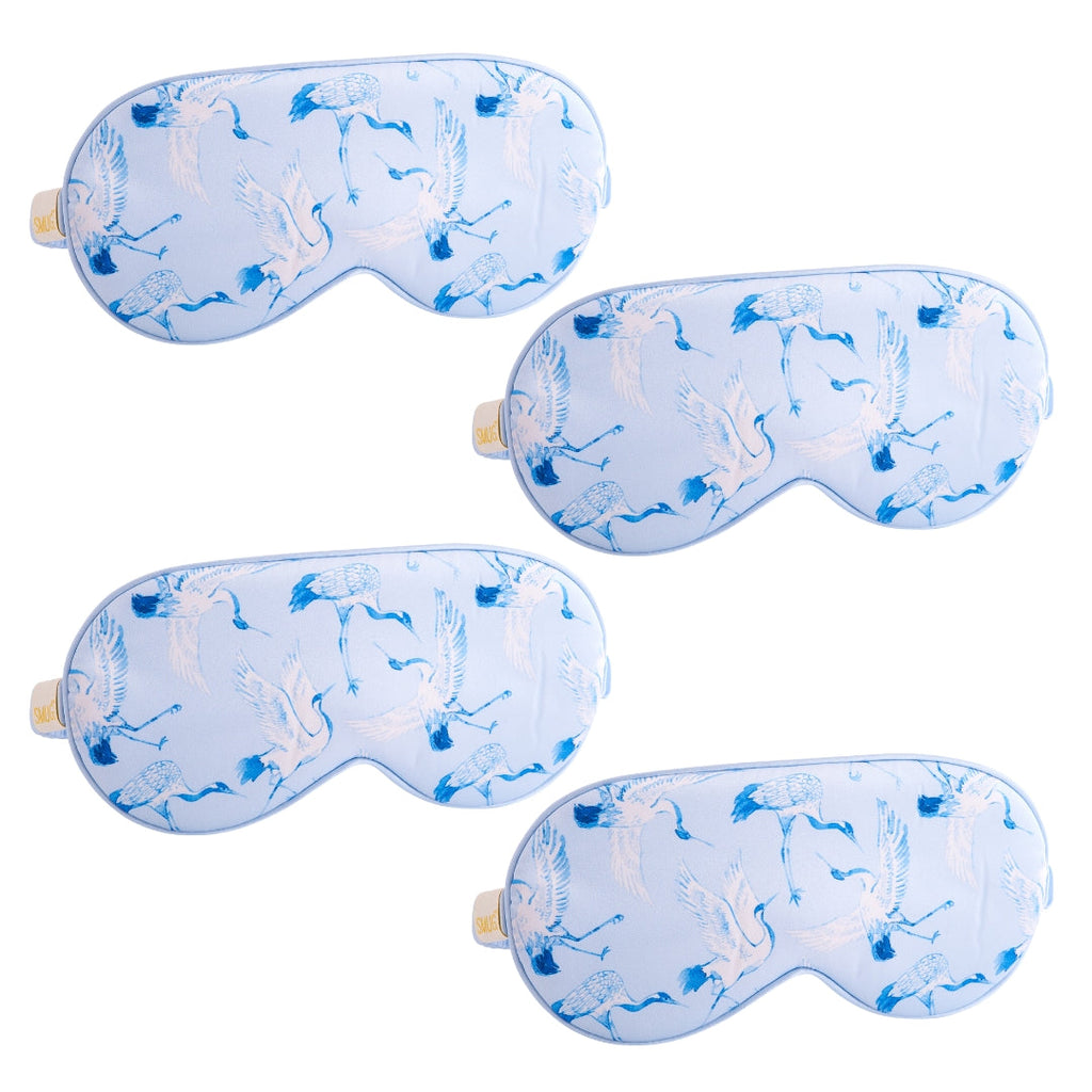 Satin Sleep Mask Multipack Sets - Various Designs Cranes