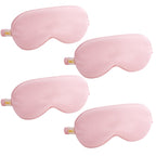 Satin Sleep Mask Multipack Sets - Various Designs Pink